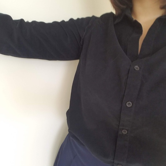 [Bella dahl] black button down shirt - Picture 4 of 8